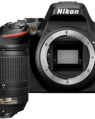 Nikon D3500 Fotocamera Reflex Digitale con Obietti