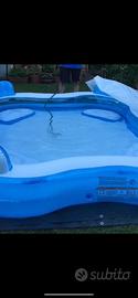 Piscina gonfiabile pvc Intex 229 x 229 x 66
