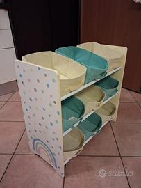 Scaffale giochi