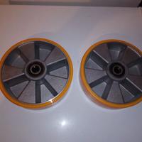 Ruote transpallet carrelli.