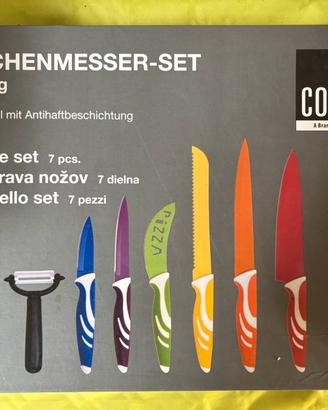 7 teiliges Küchenmesserset