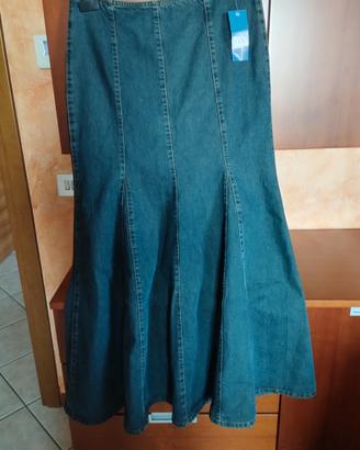 Gonnellone in jeans lungo NUOVO