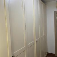 Armadio a 6 ante misura standard con cassettiera