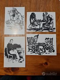 Gioco degli scacchi cartoline /buste