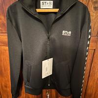 Felpa Golden Goose Star con cerniera
