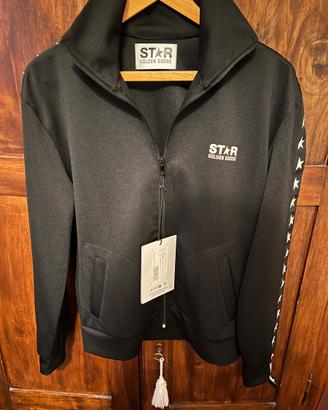 Felpa Golden Goose Star con cerniera