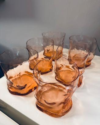 Set bicchieri Venini collezione “On the rocks”