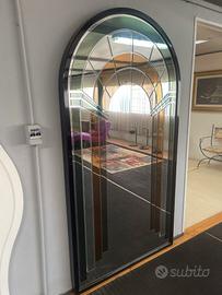 Ingresso nero con specchiera S 2634