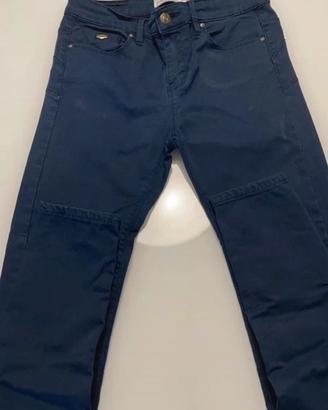 Pantalone blu push up
