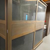 MOBILE IN LEGNO ANTE SCORREVOLI