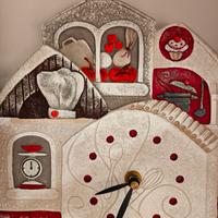 Orologio da cucina a muro Cartapietra come nuovo 