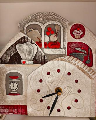 Orologio da cucina a muro Cartapietra come nuovo 