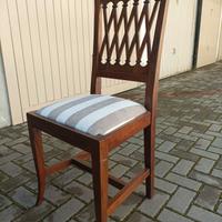 sedia in arte povera 