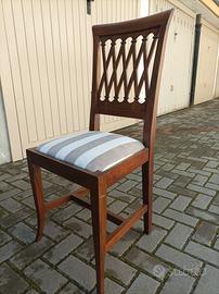 sedia in arte povera 