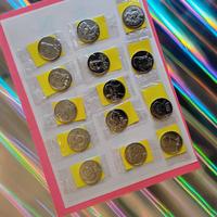 Monete celebrative fumetti Sergio Bonelli 80.