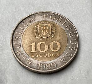 100 Escudo 1989 Repubblica Portoghese