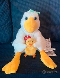 🧸 Trudi oca peluche con pulcino – giocattolo