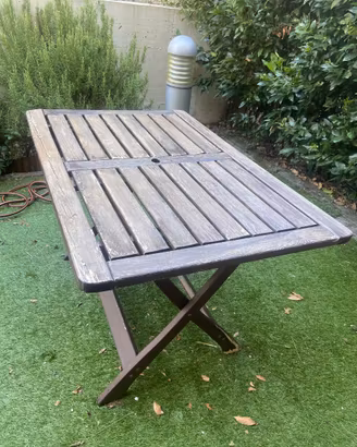 Tavolo legno esterno