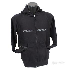 Felpa nera Fiat FULL BACK