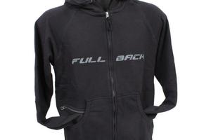 Felpa nera Fiat FULL BACK
