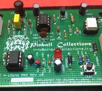 Flipper Williams replacement 24 Switch Opto Board