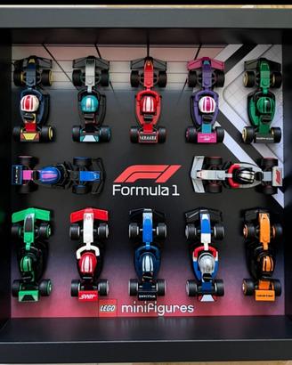 Cornice Formula 1 Lego Minifigures