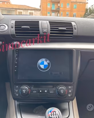 Car Tablet Android CarPlay Per BMW Serie 1 E81 E87