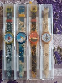 Lotto 4 Orologi Swatch Vintage Parmalat Anni '90