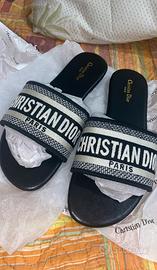 Ciabatte Christian Dior tutti i numeri