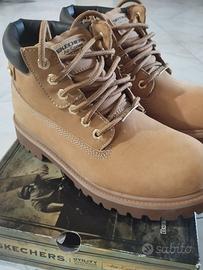 Scarponcini Skechers Memory foam waterproof