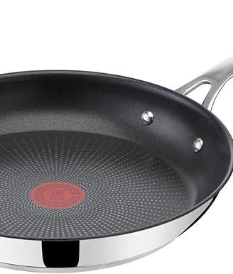 Tefal Jamie Oliver Padella 24 cm, in acciaio inox,