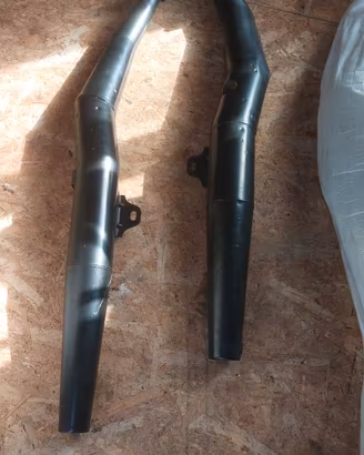 Marmitta dx silenziatore yamaha rd 350 4LO