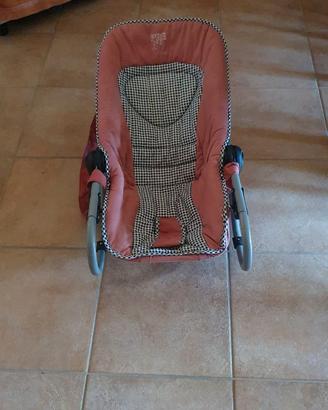 Sdraietta neonato regolabile