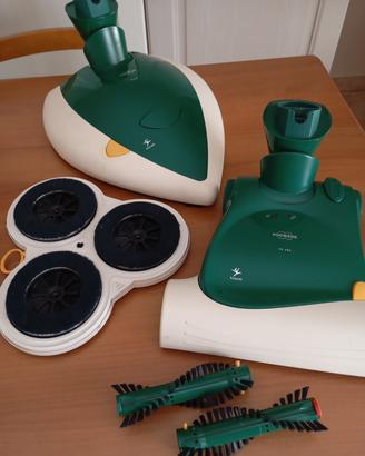 Vorwerk Folletto PL 515 + EB 360 e accessori