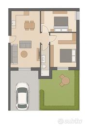 3Locali con GIARDINO e POSTO AUTO - Erba CO