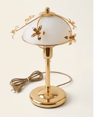 Lampada da Tavolo Vintage Elegante in Ottone Dorat
