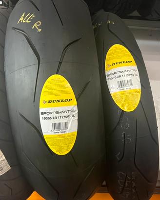 Dunlop tt 190/55 120/70 dot 025