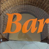 insegna bar in pvc
