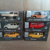 Lotto 6 Modellini Auto  Super9 Scale Mode