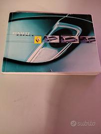 libretto uso manutenzione Renault espace 4 serie