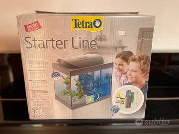 Vasca Tetra pesce 30 litri + vaschetta da viaggio