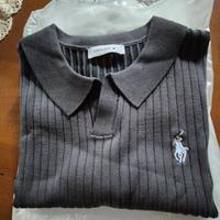 POLO DA UOMO ELEGANTE GRIGIA