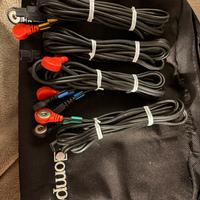 COMPEX 4 CAVI SNAP 6P ROSSO/GIALLO/BLU/VERDE