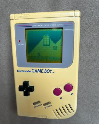 Nintendo Game Boy originale + 20 giochi + borsa