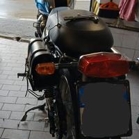 Royal Enfield Interceptor borsetta in pelle Eu 65