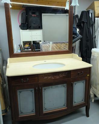 mobile bagno noce