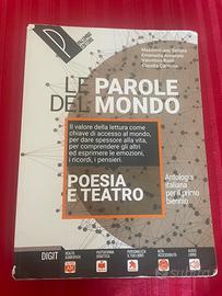 Libro antologia “le parole del mondo poesia teatr