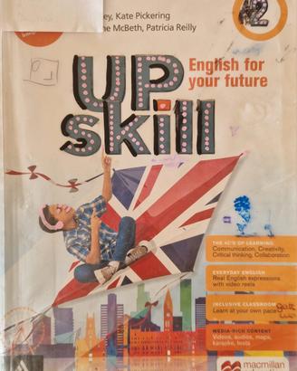 libro inglese seconda media "Upskill" 2