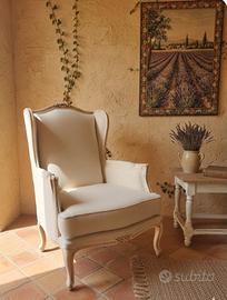 Poltrona bergère provenzale