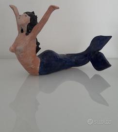 Vietri - Sirena in ceramica vietrese.